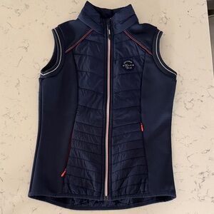 Equitheme Navy Blue Kids Riding Vest